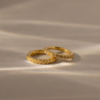 Birthstone Clicker Huggies