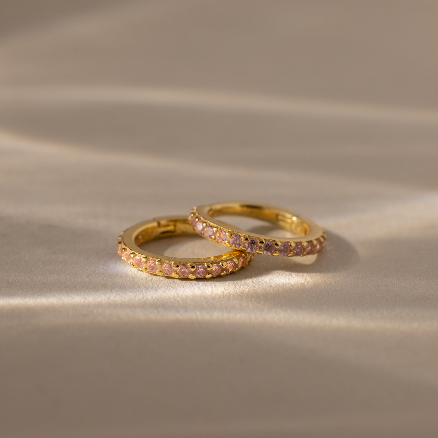 Birthstone Clicker Huggies