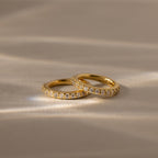 Birthstone Clicker Huggies