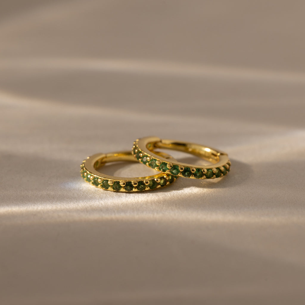 Birthstone Clicker Huggies