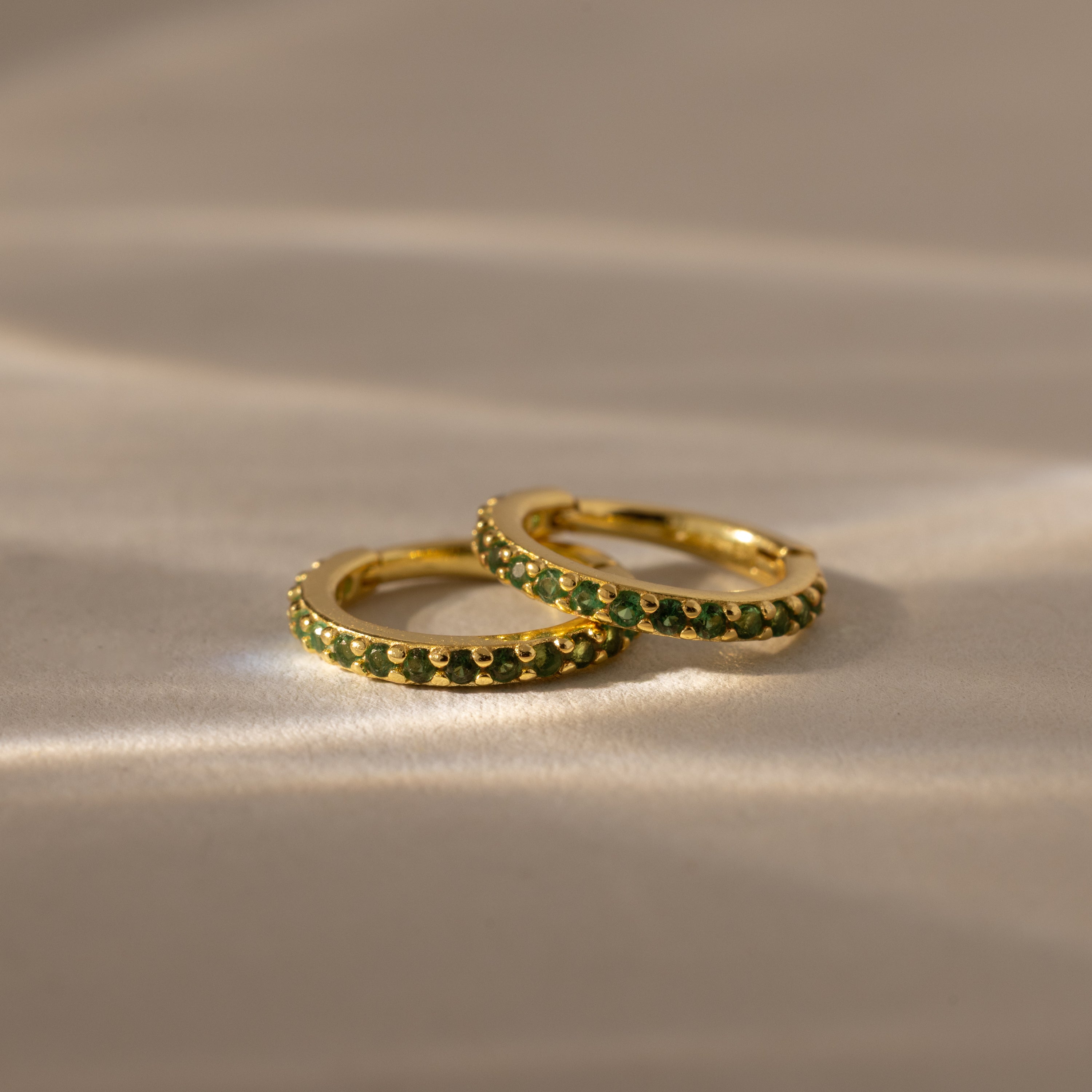 Birthstone Clicker Huggies