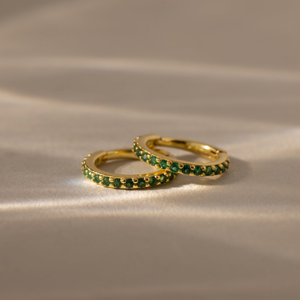 Birthstone Clicker Huggies