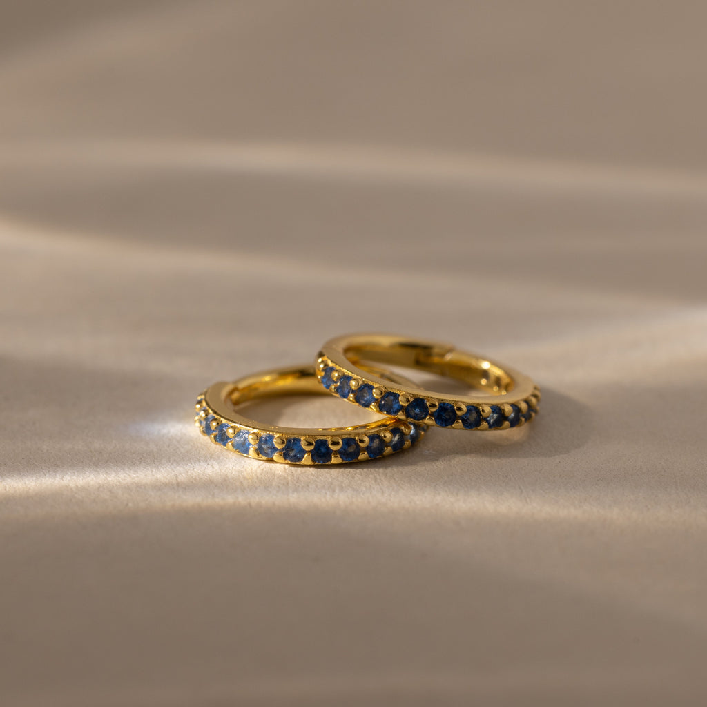 Birthstone Clicker Huggies