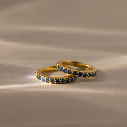Birthstone Clicker Huggies