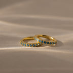 Birthstone Clicker Huggies