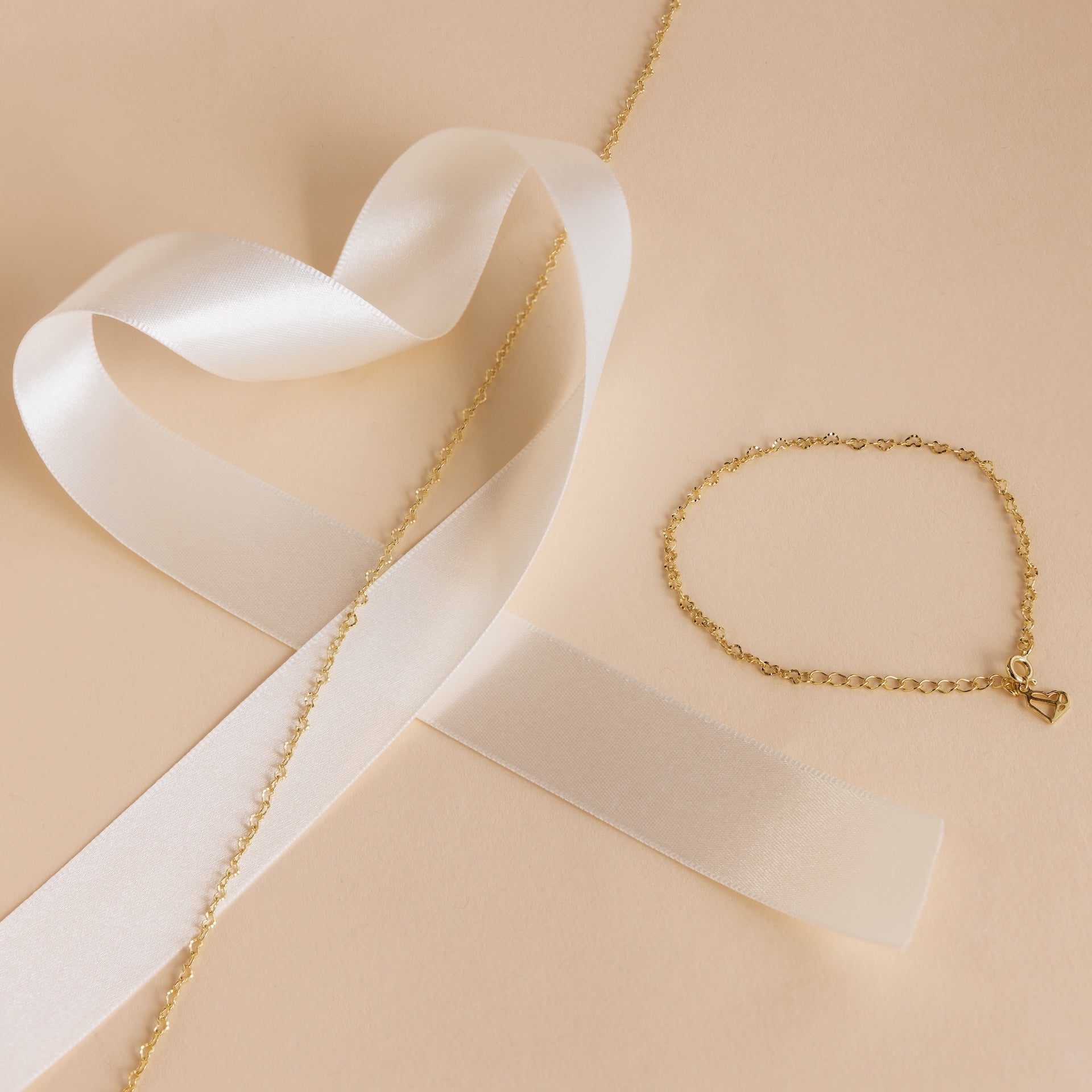 Heart Link Chain Necklace