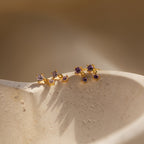Birthstone Drop Studs