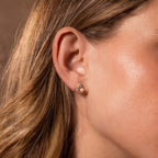 Pearl Diamond Bloom Studs