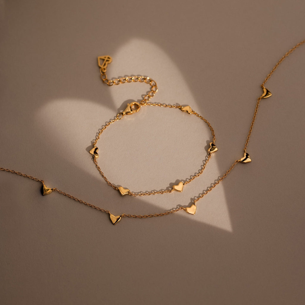 Heart Station Necklace