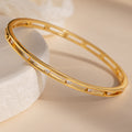 Lace Diamond Bangle