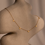 Heart Station Necklace
