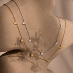 Heart Station Necklace