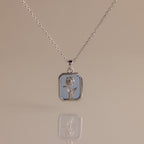 Birth Flower Charm Necklace