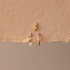 Birthstone Earring Trio Set