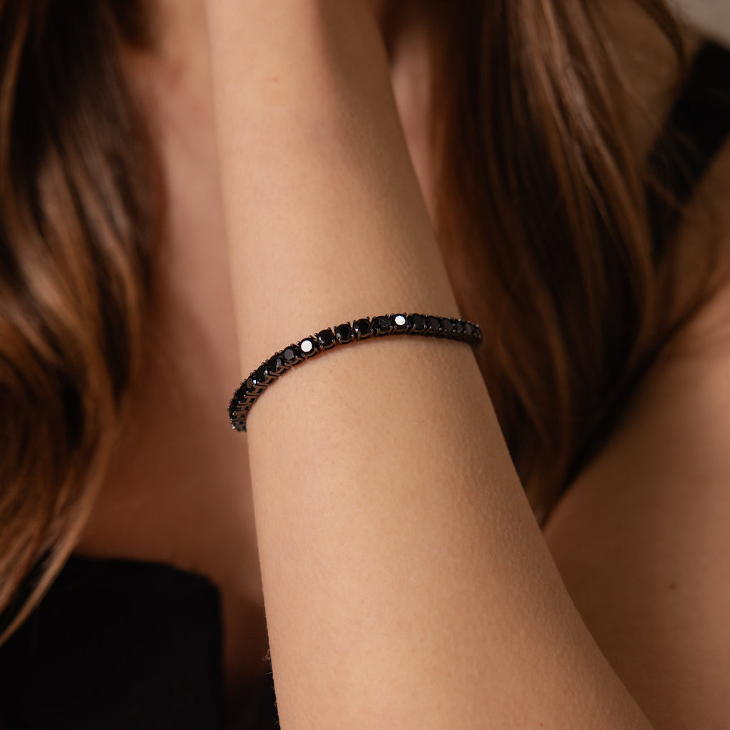 Onyx Tennis Bracelet