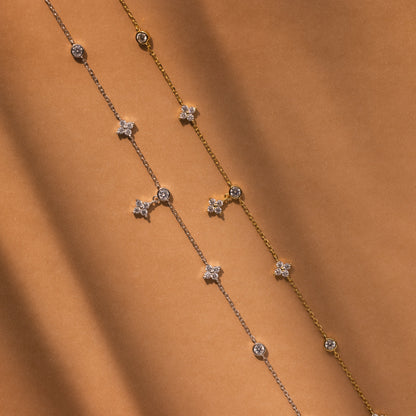 Ivy Diamond Station Necklace