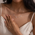 Dainty Space Charm Necklace