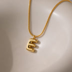 Bubble Letter Necklace