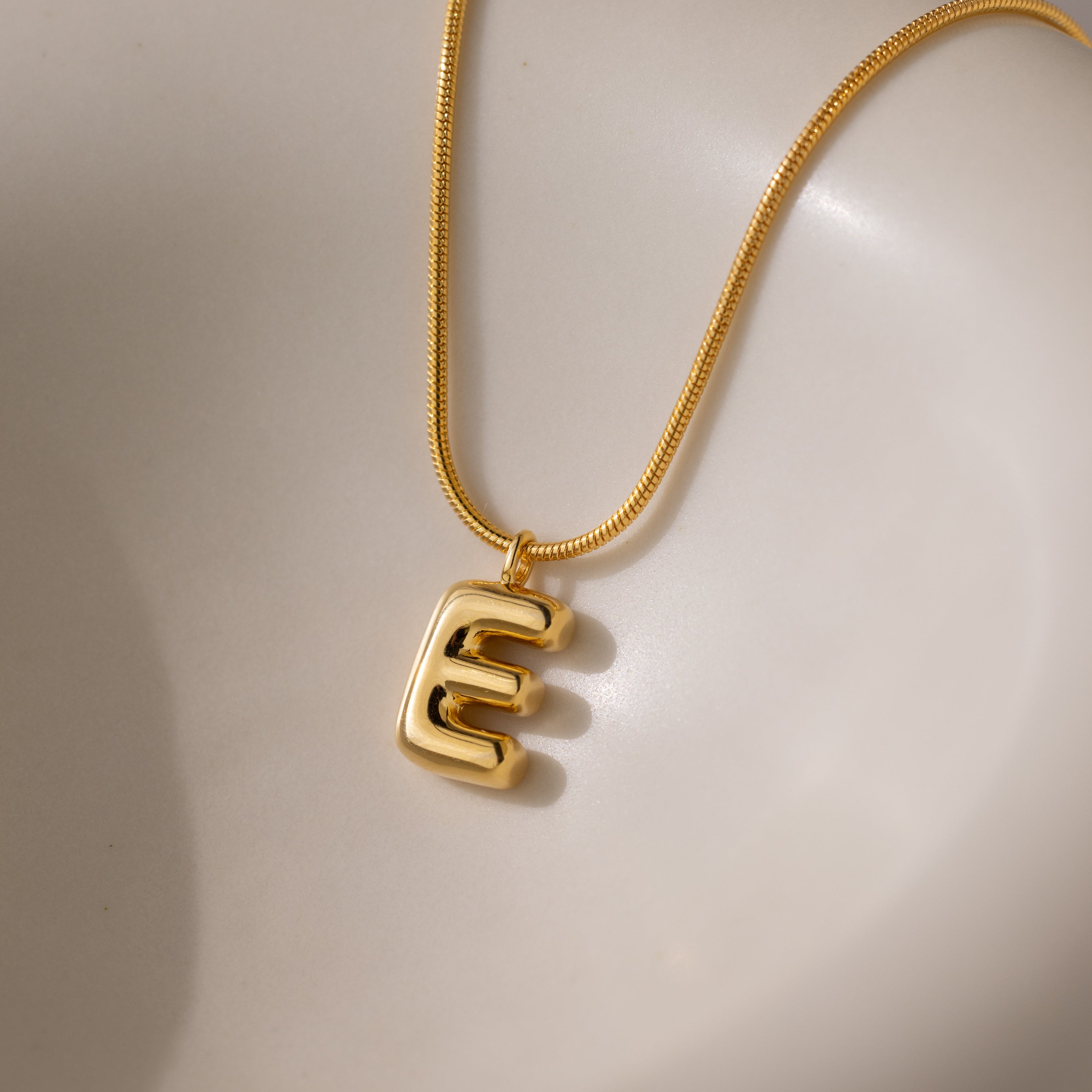 Bubble Letter Necklace