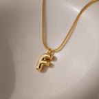 Bubble Letter Necklace