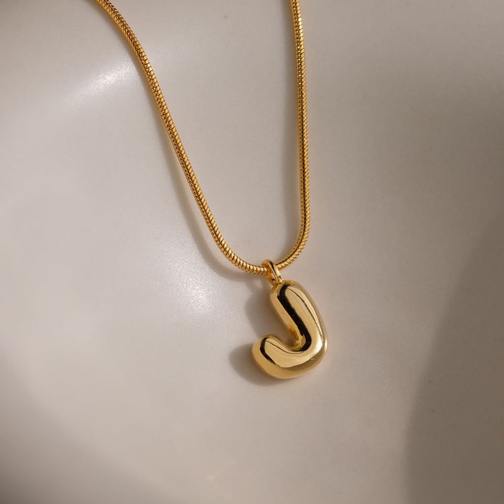 Bubble Letter Necklace