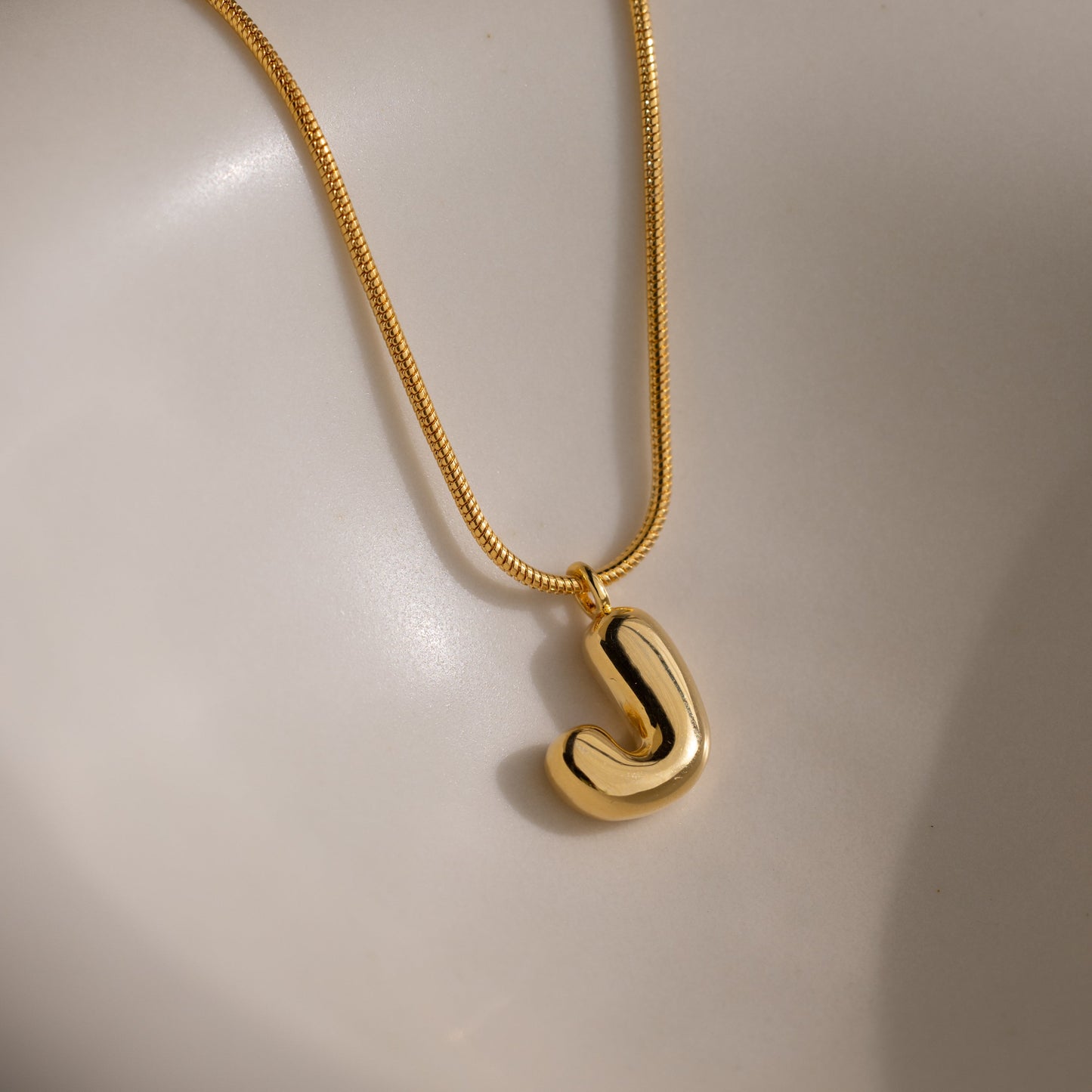 Bubble Letter Necklace