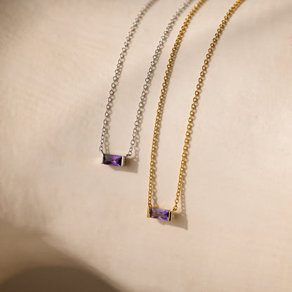 Emery Birthstone Necklace