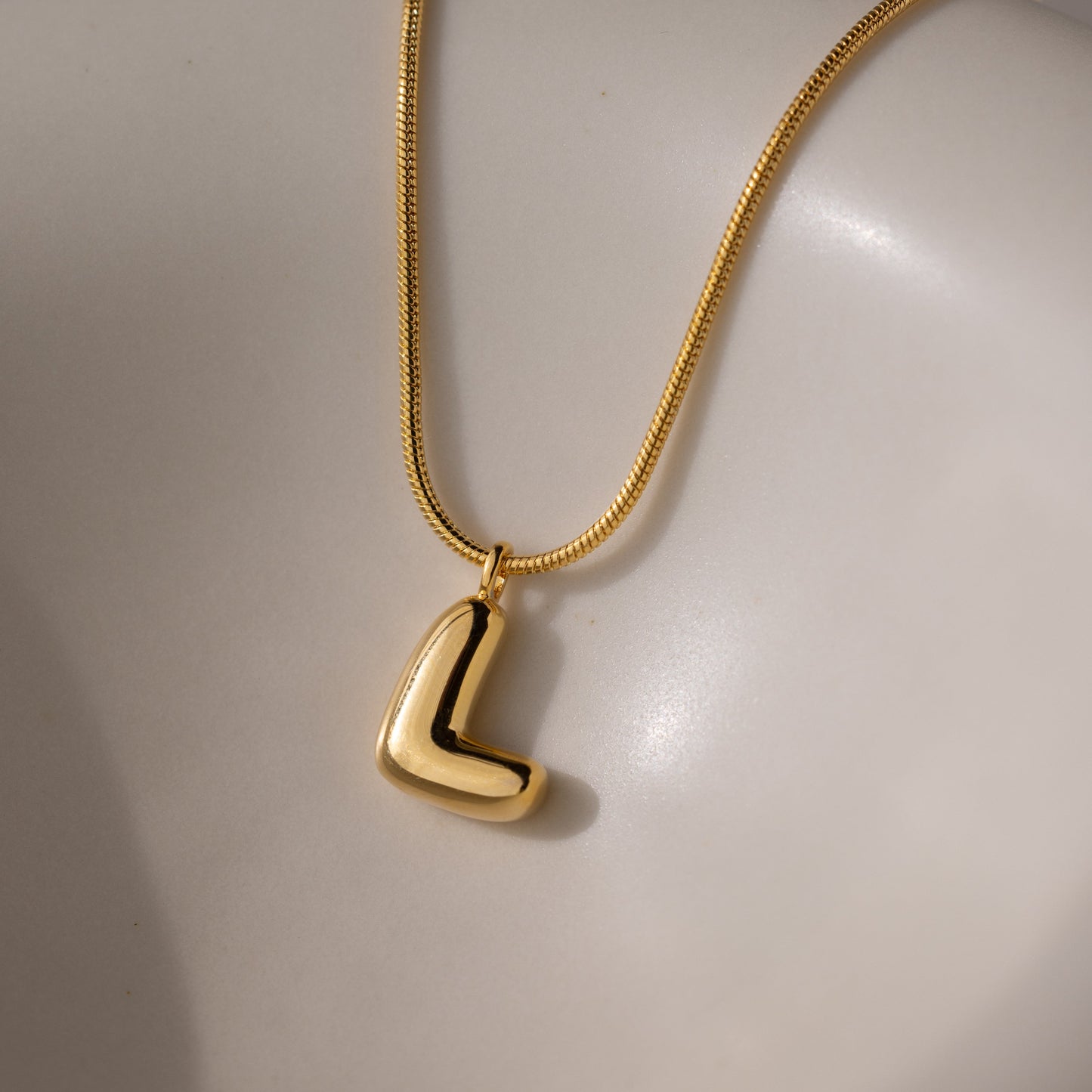 Bubble Letter Necklace