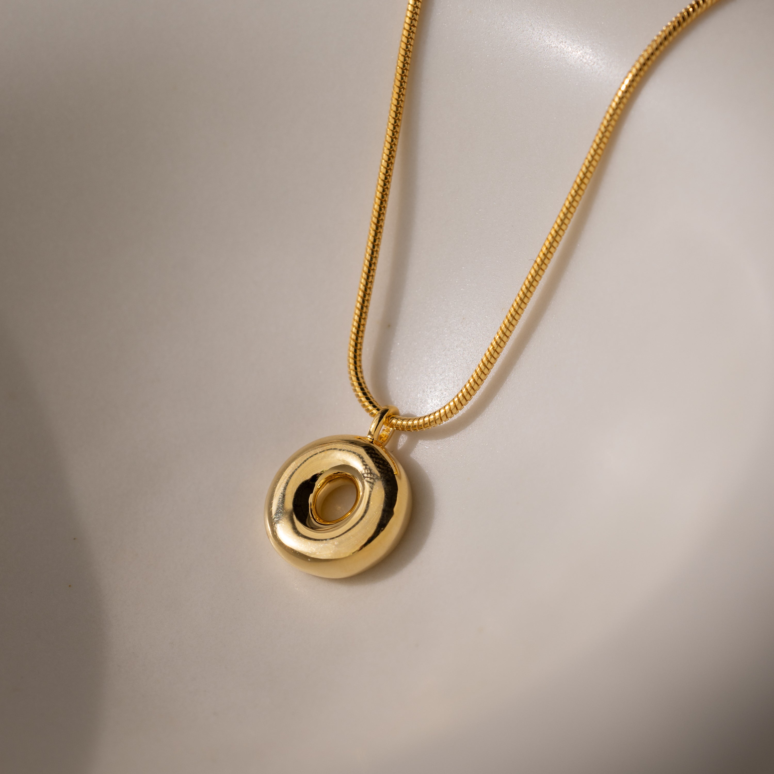 Bubble Letter Necklace