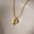 Bubble Letter Necklace