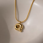 Bubble Letter Necklace
