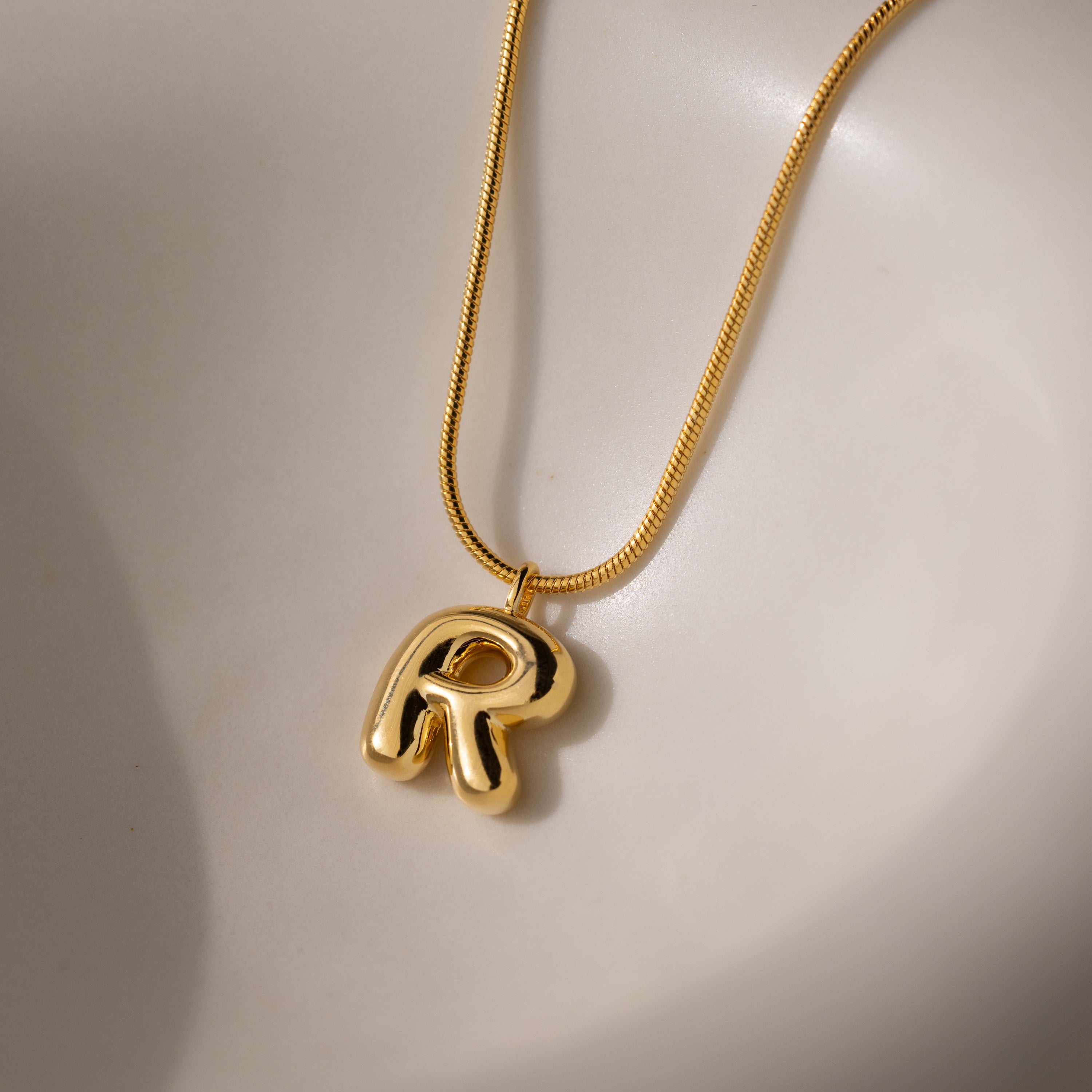 Bubble Letter Necklace