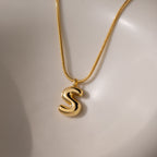 Bubble Letter Necklace