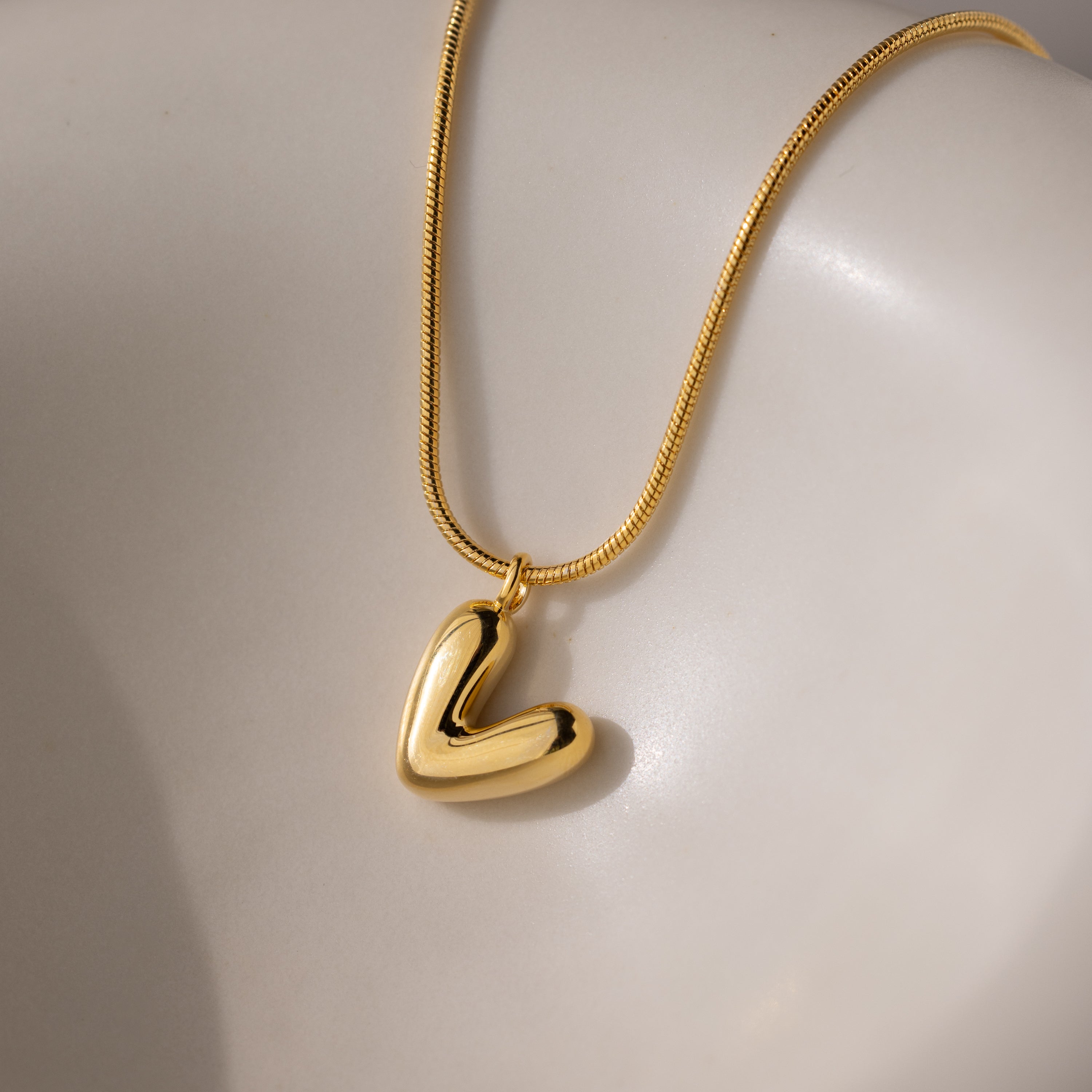 Bubble Letter Necklace