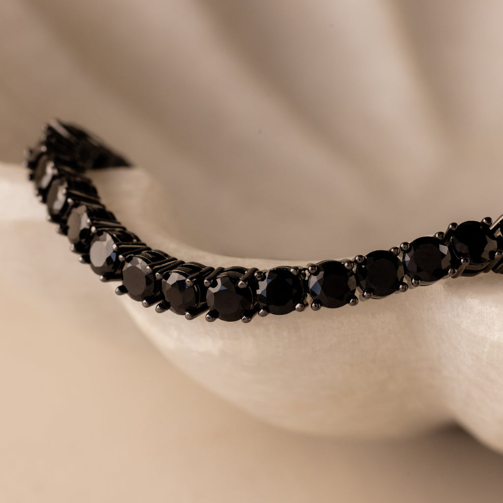 Onyx Tennis Bracelet