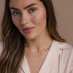 Pink Opal Butterfly Necklace