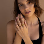 Black Abyss Ring Set