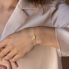 Carrie Initial Bracelet