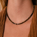 Beaded Tiger's Eye Necklace