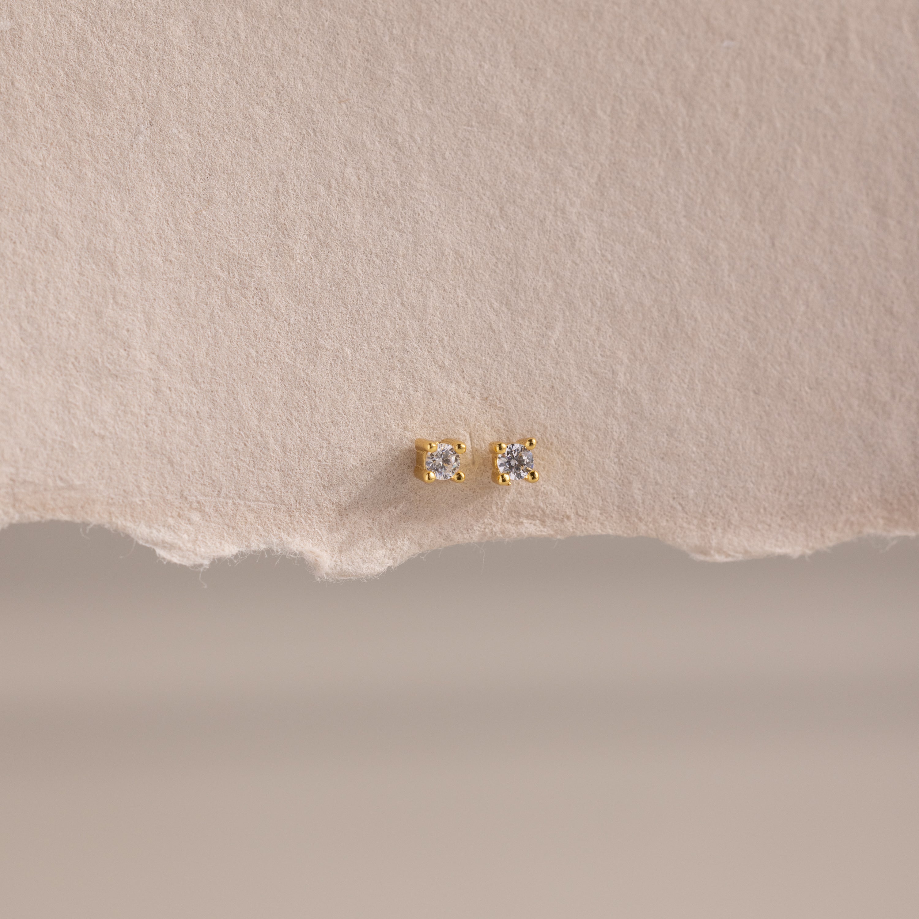 Dainty Birthstone Flatback Studs