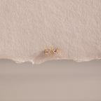 Dainty Birthstone Flatback Studs
