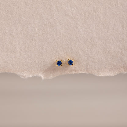 Dainty Birthstone Flatback Studs