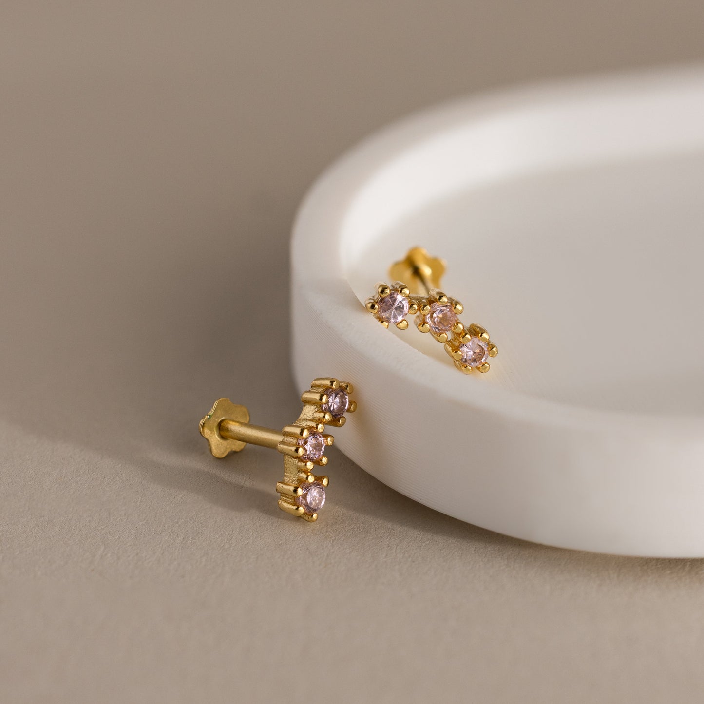 Birthstone Cluster Flatback Studs