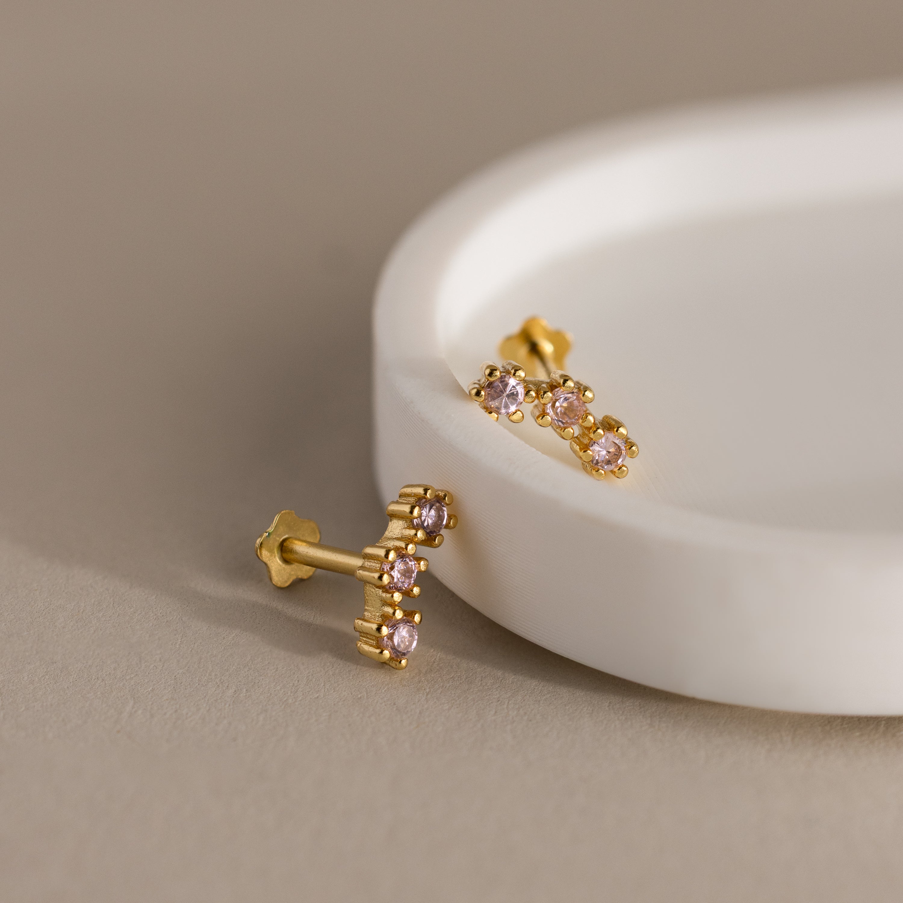 Birthstone Cluster Flatback Studs