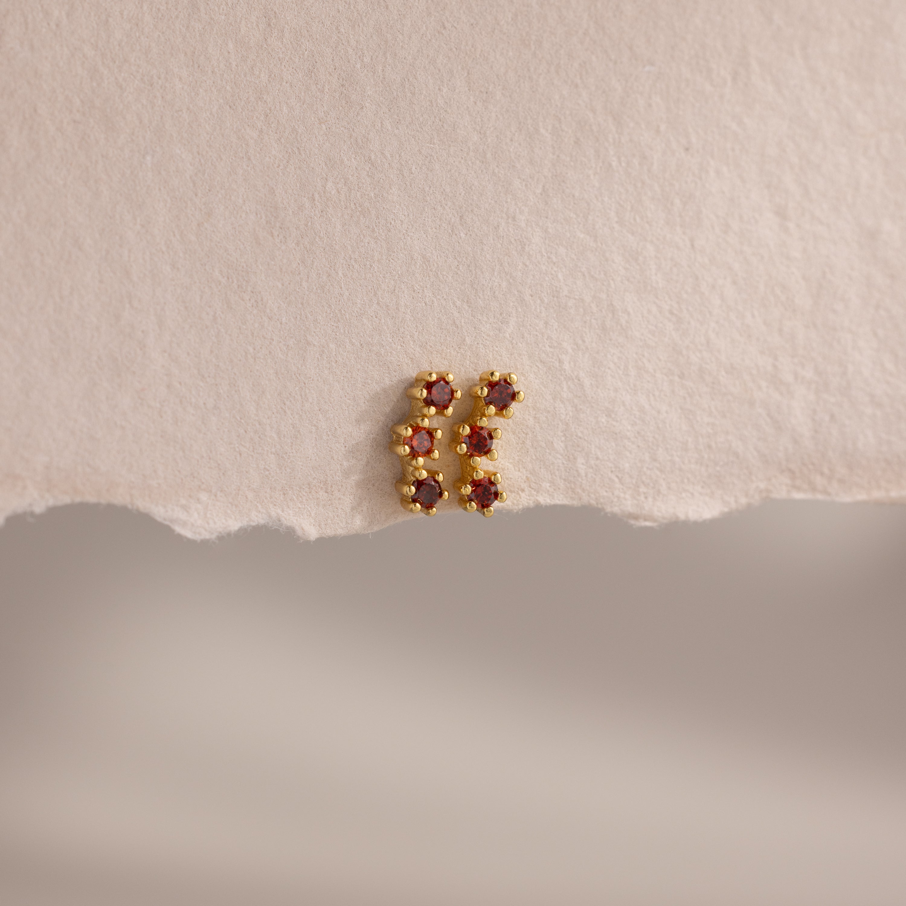 Birthstone Cluster Flatback Studs