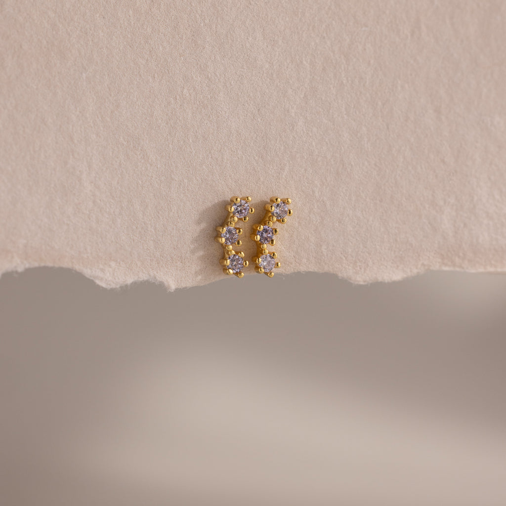 Birthstone Cluster Flatback Studs