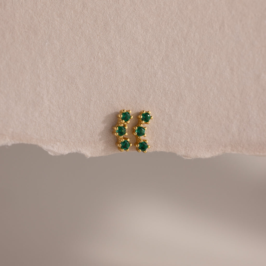 Birthstone Cluster Flatback Studs