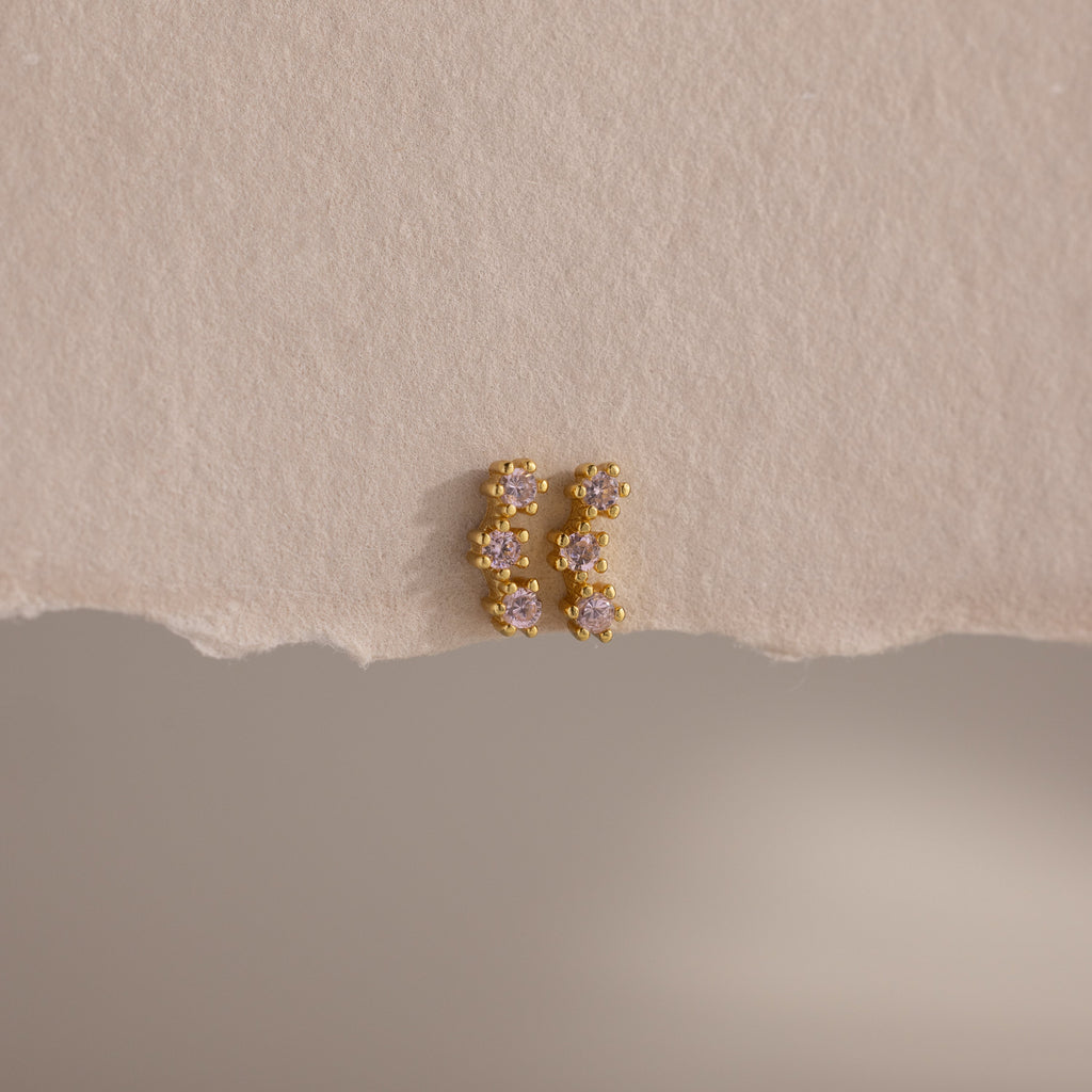 Birthstone Cluster Flatback Studs