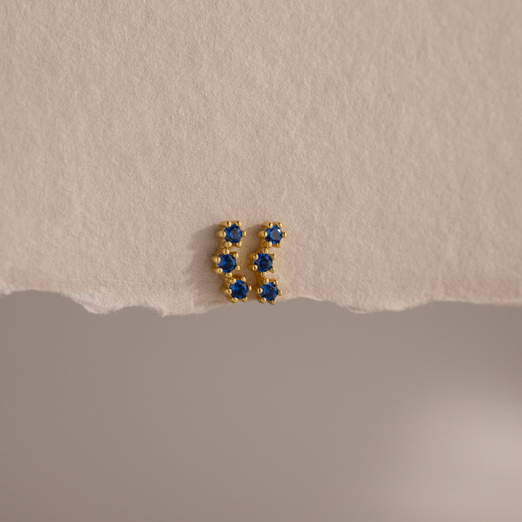 Birthstone Cluster Flatback Studs