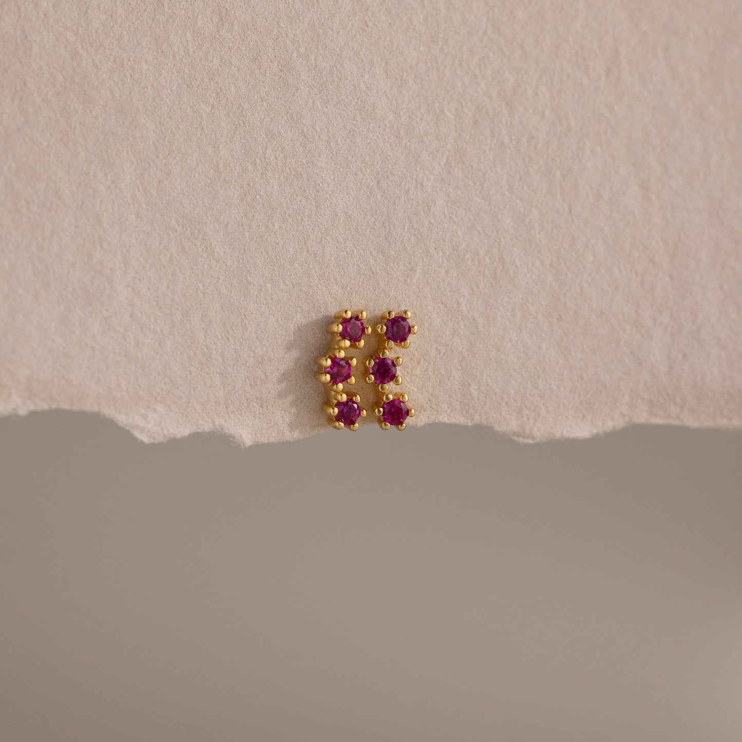 Birthstone Cluster Flatback Studs